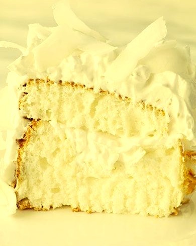 Coconut Cloud Angel Food Cake! (recipe)