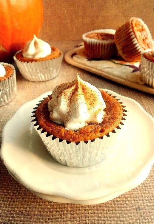 Pumpkin Pie Cupcakes